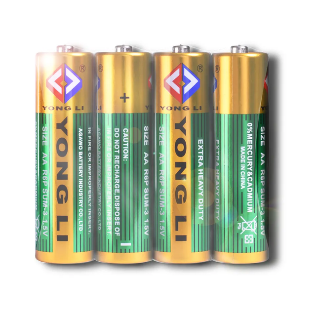 Non-Rechargeable AA Batteries for Educational Toys AA Dry Cell Batteries for Electric Toys