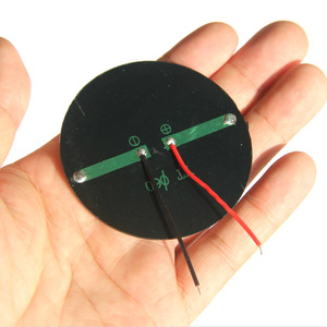 Buheshui 60mm 5V Vòng năng lượng mặt trời bảng điều khiển đa tinh thể <span class=keywords><strong>silicon</strong></span> di động mô-đun 3.7V Pin ánh sáng Monocrystalline năng lượng mặt trời bảng điều khiển - Product Image 3