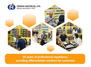 Briquet à gaz portable en plastique durable rechargeable au <span class=keywords><strong>butane</strong></span> électrique personnalisé pour le camping et la cuisine - Product Image 6