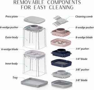 Cortador de <span class=keywords><strong>Patatas</strong></span> Fritas, Cortador de <span class=keywords><strong>Patatas</strong></span> y Cebollas, Picador de Verduras, Ideal para <span class=keywords><strong>Patatas</strong></span>, Zanahorias, Pepinos, Calabacines, Pimientos - Product Image 6