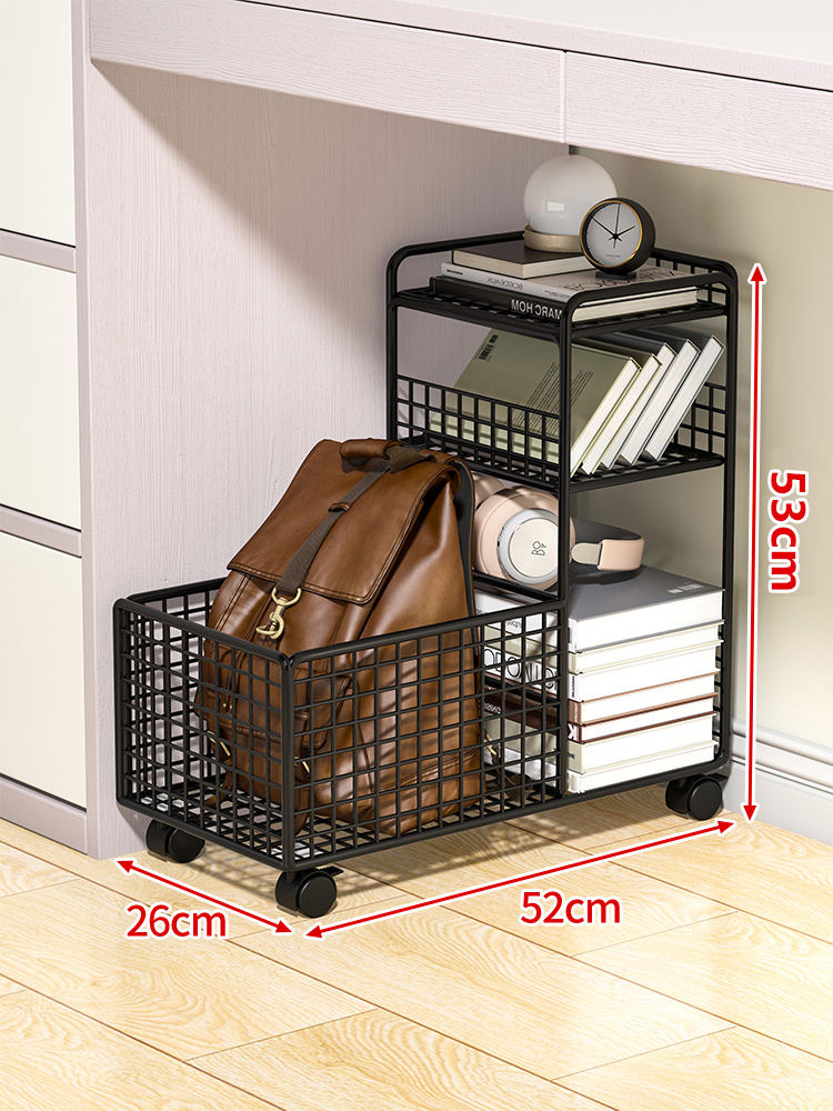 สีดำขนาดกลางสามชั้น