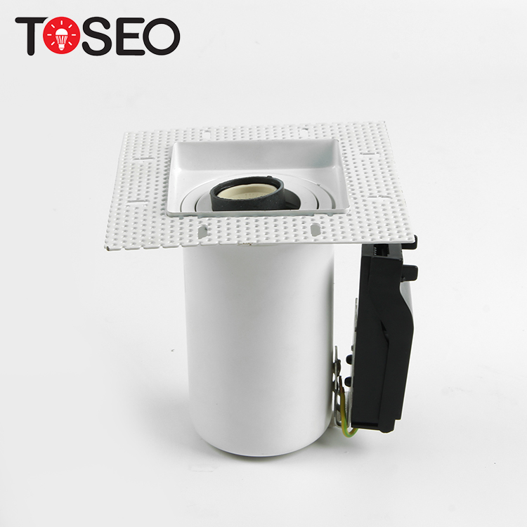 Custom Trimless Downlight Fixture Gu10 Flush Fire Rated Ceiling Mounted Down Lights