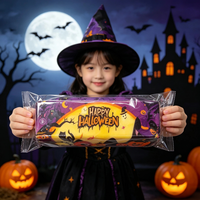 Jouet Squishy Citrouille au Beurre d'Halloween, Jouet Anti-Stress en PU à Presser, Cadeau de Fête en TPE, Vente en Gros