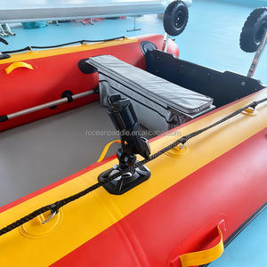 Catamaran Gonflable de 11 pieds Bateau Gonflable Dériveur Mini Chat Bateau <span class=keywords><strong>Voilier</strong></span> Gris - Product Image 5