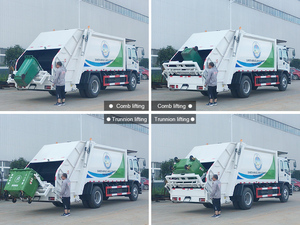 Низкая цена, мусоровоз со сжатым мусором, дешевый грузовик для уборки мусорных баков, продажа в Малави - Product Image 6