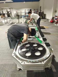Sistem Konveyor Rel Oval Presisi Tinggi Kustom untuk Beban Berat dengan Jalur Loop Tanpa Akhir untuk Perakitan Otomatis - Product Image 5