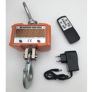 Tragbare 2t hängende Kran waage 1 Tonne Direkt ansicht Wiederauf ladbare Mini-<span class=keywords><strong>OCS</strong></span>-Kran waage 1 t - Product Image 2