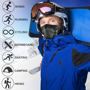Cache-cou en polyester personnalisé unisexe coupe-vent d'hiver pour le cyclisme, le ski, les activités de plein air - Product Image 5