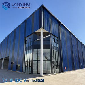 Entrepôt moderne en structure acier à construction rapide, haute résistance au vent, construction préfabriquée à <span class=keywords><strong>vendre</strong></span> - Product Image 6