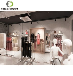 Diseño Interior de Tiendas de Ropa Elegante para Damas, Exhibidores de Ropa, Muebles para Tiendas de Ropa, Decoración Personalizada para Tiendas de Ropa - Product Image 4