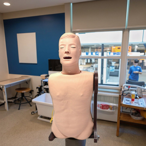 Havayolu yönetimi trakeal bakım burun besleme gastrik tüp ekleme için gelişmiş PVC entübasyon eğitim mankeni - Product Image 6