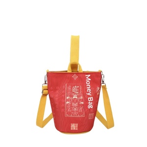 Sac fourre-tout à bandoulière en toile imprimée Lingyin Qian Daizi pour filles, collection Printemps 2026, avec fermeture magnétique, idéal pour les voyages décontractés - Product Image 5