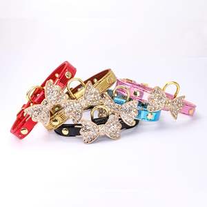 <span class=keywords><strong>Collar</strong></span> ajustable para perros pequeños, medianos y grandes, con diamantes de imitación, venta directa del fabricante - Product Image 2