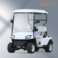 Voiturette de golf électrique 3 ou 4 places sur mesure à 4 roues, prix abordable, à vendre