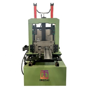 Completamente automatico regolabile da 80 a 300 Standard C Purlin Roll formatrice per macchine per la produzione di piastrelle - Product Image 1