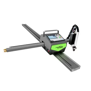 Taşınabilir CNC plazma kesme makinesi Crossbow Pantograf 1530 1500 3000 tasarımlar DXF dwg dosya kesim yerleştirme fonksiyonları