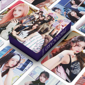 Kpop Popular Group IVE BE ALRIGHT Papel de alta calidad Photocard Lomo Art Collectible - Product Image 5