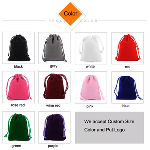 Bolsa de Joyería de Terciopelo de Lujo con Cordón y Logotipo Personalizado, Color Personalizable, 14 Tamaños para Guardar Relojes, Cosméticos/Perfumes/Joyas - Product Image 6