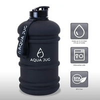 Bouteilles d'eau personnalisées en plastique 2,2l demi-gallon 2.2 litres sans BPA