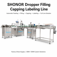 Ligne de production de machines de remplissage entièrement automatiques pour huiles essentielles, flacons de parfum en verre roll-on, machine de remplissage et de bouchage de liquides