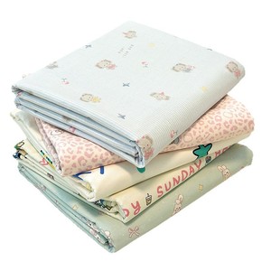 Cotton Brushed Four-Piece Bedding Set Thickened Single Duvet Cover Fitted Sheet Student Dormitory Cartoon Print - Product Image 5
