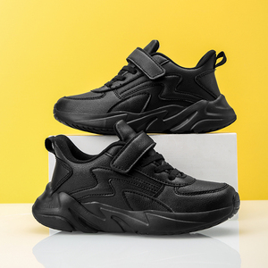 <span class=keywords><strong>Scarpe</strong></span> per Bambini Sneakers Casual <span class=keywords><strong>in</strong></span> <span class=keywords><strong>Pelle</strong></span> PU Nera <span class=keywords><strong>Scarpe</strong></span> Sportive per Ragazzi e Ragazze <span class=keywords><strong>Scarpe</strong></span> Bianche per Scuola Corsa <span class=keywords><strong>Tennis</strong></span> - Product Image 5