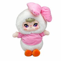 Peluche interactive intelligente PG56 AI : Personnage protecteur mignon avec compagnie IA, fonctions de jeu de rôle, contrôle tactile, histoires, musique et OTA