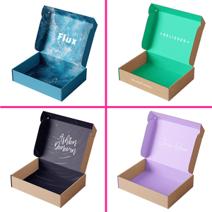 Fabricación en Fábrica de Cajas de Cartón Corrugado para Envíos Personalizadas con Logotipo, Caja de Cartón Negra para Envíos - Product Image 6
