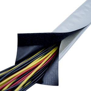 Manchon de câble ignifuge et étanche en PVC avec fermeture velcro, manchon isolant pour câble, manchon de câble auto-adhésif - Product Image 2