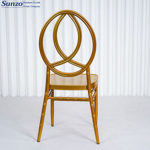 Silla Phoenix al por Mayor para Banquetes <span class=keywords><strong>de</strong></span> Boda, Respaldo Redondo <span class=keywords><strong>de</strong></span> Metal Dorado, para Servicio <span class=keywords><strong>de</strong></span> <span class=keywords><strong>Alquiler</strong></span> <span class=keywords><strong>en</strong></span> <span class=keywords><strong>Sala</strong></span> <span class=keywords><strong>de</strong></span> Estar, Apartamento, Villa - Product Image 4