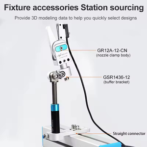 Pince pneumatique en aluminium pour robot OEM, accessoire pour manipulateur, pince d'extrémité de bras - Product Image 5