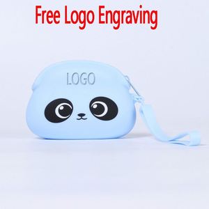 New Arrival in Stock Silicone Coin <b>Purse</b> Teddy Bear Pendant Couple Keychain Cartoon Animal Storage <b>Small</b> Wallet Wholesale - Product Image 4