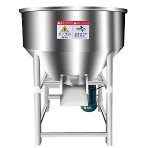 Feed Mixer Farming Equipment Wet and Dry Plastic pellet Chemical powder grain mixer