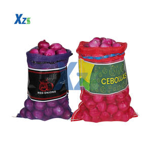 Мешки для лука из сетки, 47 x 81 см, 50 фунтов, фиолетовые - Product Image 4