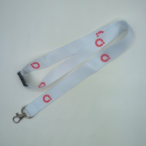 Tùy chỉnh nhuộm thăng hoa tùy chỉnh logo riêng dây đeo cổ với các phụ kiện khác nhau Polyester <span class=keywords><strong>Lanyard</strong></span> - Product Image 3