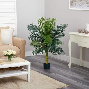 Simulación de plástico de palmera <span class=keywords><strong>tropical</strong></span> <span class=keywords><strong>artificial</strong></span> grande para exteriores resistente a los rayos UV para decoraciones al aire libre - Product Image 5