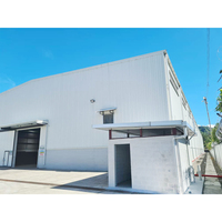 Edificio de Almacenamiento Logístico de Metal Prefabricado PTH, Taller, Almacén de Estructura de Acero de Calidad de Exportación, Certificación CE, 2 Años de Garantía