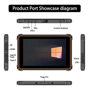 Công nghiệp PC <span class=keywords><strong>Tablet</strong></span> gồ ghề <span class=keywords><strong>Android</strong></span> 10 inch <span class=keywords><strong>Android</strong></span> <span class=keywords><strong>Tablet</strong></span> điện thoại gồ ghề 28000ah Pin - Product Image 2