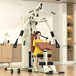 Station de musculation multifonction FRS, 88+ <span class=keywords><strong>exercices</strong></span>, machine d'entraînement de force tout-en-un, pile de poids de 73 kg, entraînement complet du corps, salle de sport à domicile - Product Image 5