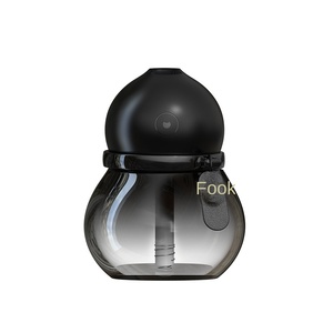 Pulverizador de aroma automático para aromaterapia de coche de cristal moderno, adornos de decoración de salida de aire, Perfume de larga duración para hombres, carga USB - Product Image 1