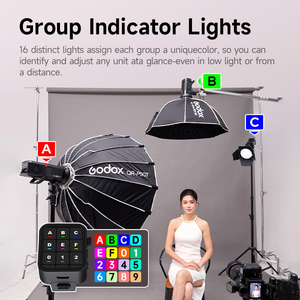 Flash extérieur tout-en-un Godox AD400ProII <span class=keywords><strong>AD400Pro</strong></span> II 400Ws avec batterie Li-on, flash TTL avec système sans fil 2.4G intégré - Product Image 5