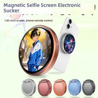 1,85 inch HD touchscreen slimme elektronische badge Bluetooth 6.0 APP aangepaste afbeelding video weergave voor anime cosplay fan cadeau