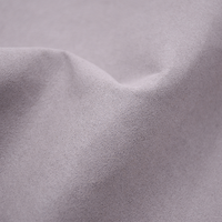 Tissu en microfibre suédé PU 0.6mm, pour gants et chaussures, vente en gros
