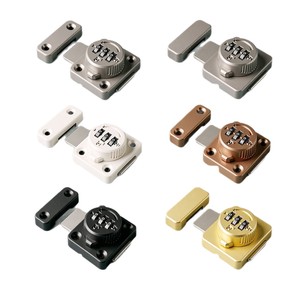Serrure à combinaison à résonance en alliage de zinc, code à 4 chiffres, pour tiroir, armoire, porte en bois, sécurité antivol - Product Image 1