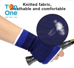 TopOne venta al por mayor de punto Palm Wrap Thumb Sleeve Muñequera Soporte de protección de manos para hombres y mujeres - Product Image 4