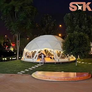Star Valley Portable Mobile House Large Outdoor Glamping Pavilion <b>for</b> Event Wedding Party With Wooden <b>Frame</b> <b>Canvas</b> Roof SXKON - Product Image 2