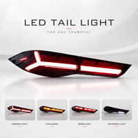 Nouvel ensemble de feux arrière LED rouges BK pour GAC Empow 2021-2024 avec clignotants séquentiels et feux de freinage, Plug & Play
