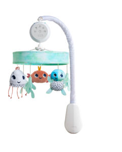 Tiny Love Treasure the Ocean Mobile musical 2-en-1 en polyester, design mignon, jouet pour bébé de 0 à 24 mois - Product Image 1