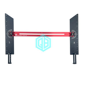 QinBu mise à niveau double écrou jauge de bande de roulement d'<span class=keywords><strong>escalier</strong></span> outil de Scribe réglable jauge de Contour de précision pour cloison sèche/cloison bois gabarit en aluminium - Product Image 5