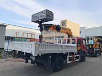 Camion-grue télescopique Dongfeng 22m, plateforme élévatrice montée sur camion, grue à flèche télescopique multifonctionnelle